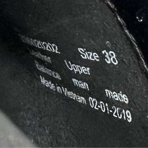 Dansko Black Tooled Leather Professional Clog Shoes Womens EU 38 US 7.5-8 EUC - Picture 10 of 11